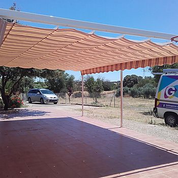 Toldo de palilleria